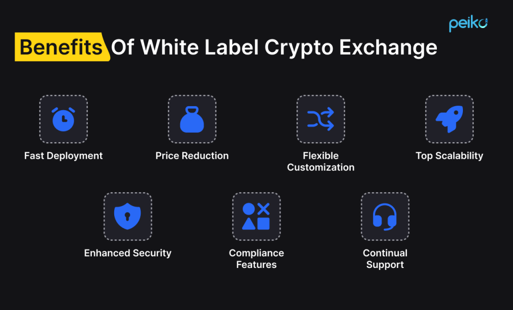 pros of white label crypto exchange