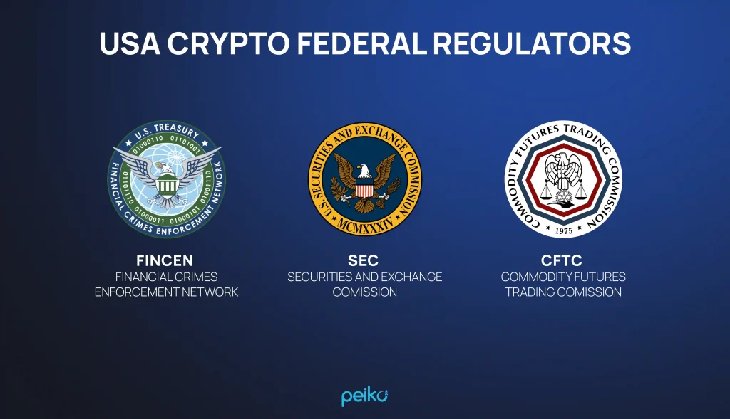 main federal cryptocurrency regulations in the USA